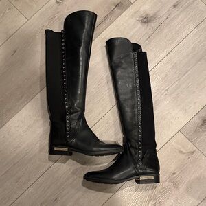 Vince Camuto Pardobal Black Knee-High Women's Boots Size 7.5